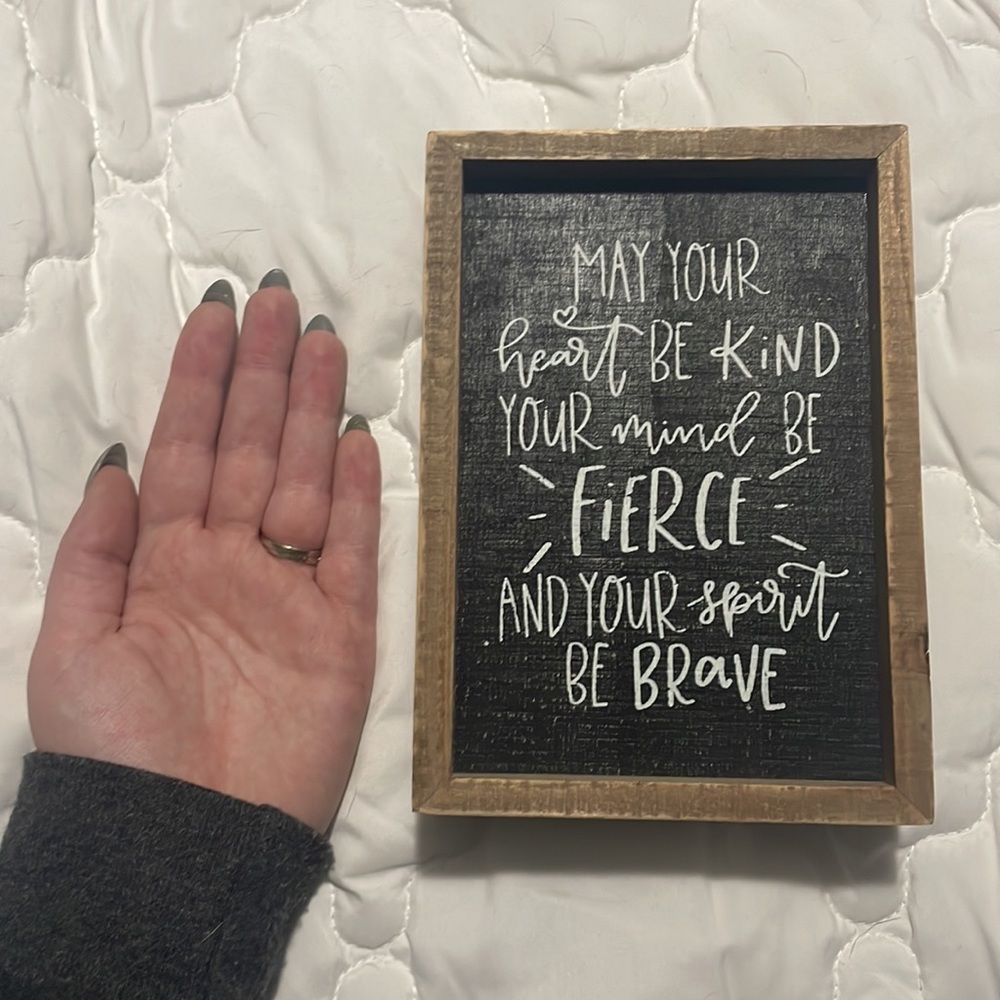 Wood Sign - Picture 3 of 4